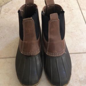 LL bean rain boots -men